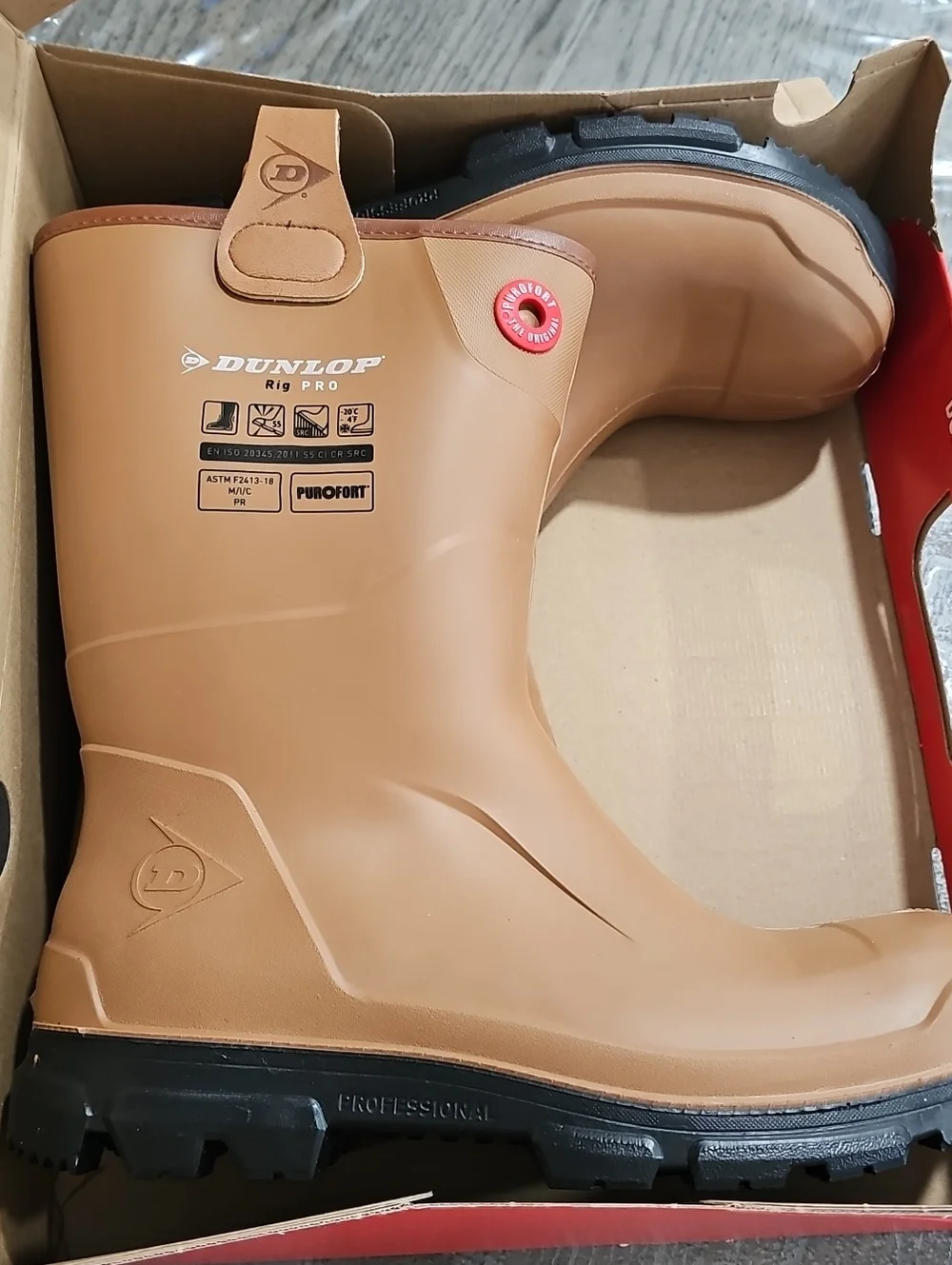 Dunlop Protective Footwear Rubber Boots Size 10